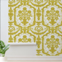 Victorian Era Floral Urn Pattern by Walter Crane