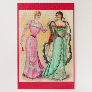 Victorian evening wear jigsaw puzzle