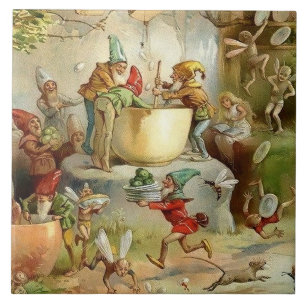 “Victorian Fairies” by E S Hardy Tile