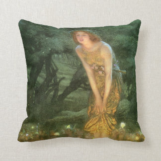 Victorian Fantasy Fine Art  Throw Pillow