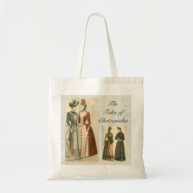 Victorian fashion plates tote bag (Front)