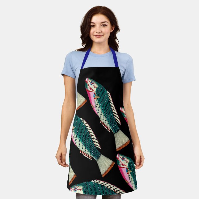 Victorian Fish Apron (Worn)