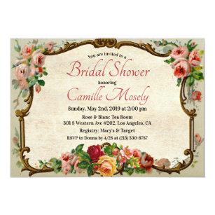 Victorian Bridal Shower Invitations 8