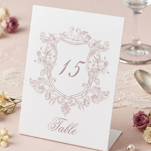 victorian floral garden luxe pedestal sign
