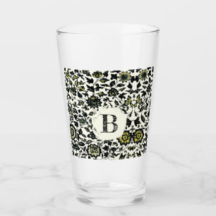 Victorian Floral Ornament Pattern Thermal Tumbler