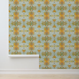 Victorian Floral Vintage Botanical Arts Wallpaper