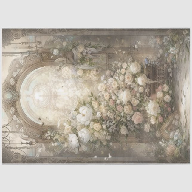 Victorian Florals Tissue Paper (Front)