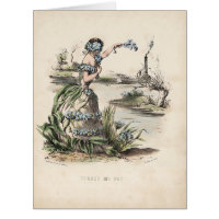 Victorian Flower Tokens Wedding Poster