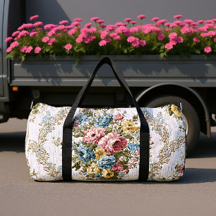 Victorian Garden Tapestry Duffle Bag