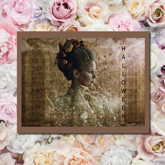 Victorian Ghost Lady-in-Waiting Card (Creator Uploaded)