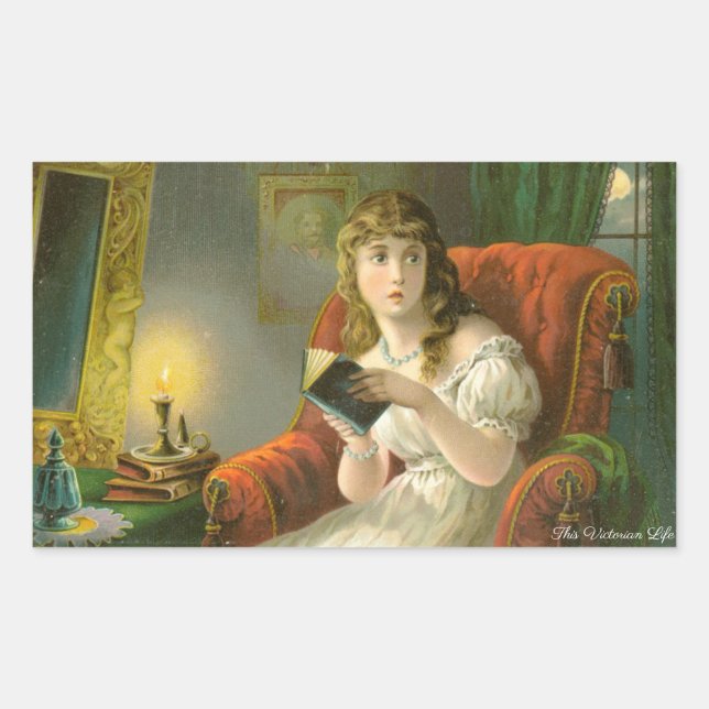 Victorian Ghost Story Sticker (Front)