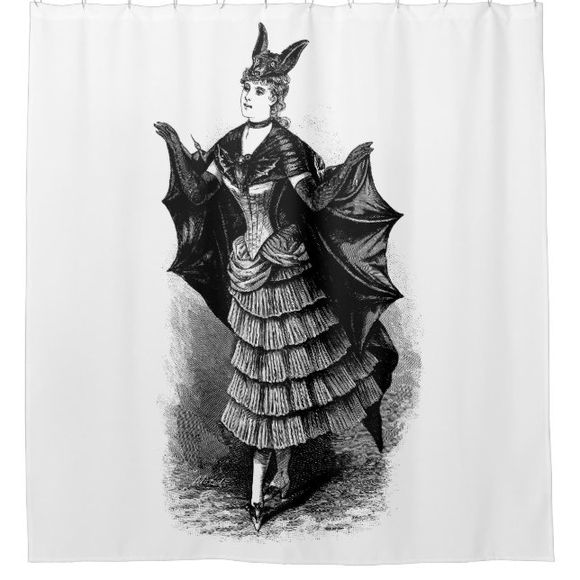 Victorian Girl in Bat Costume I (Front)