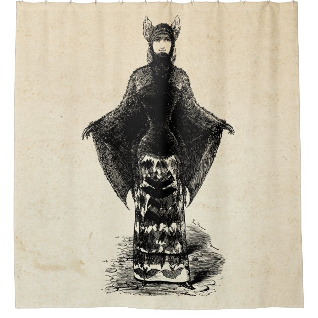 Victorian Girl in Bat Costume I (Front)