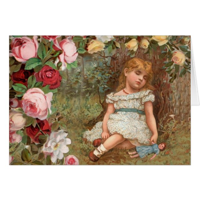 Victorian Girl in Dreamland (Front Horizontal)
