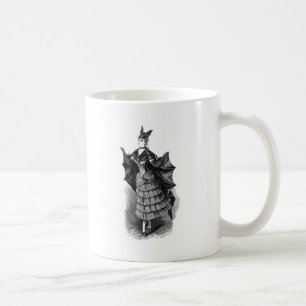 Victorian/Gothic Batgirl/Bat Costume Coffee Mug