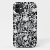 Victorian Gothic Lace skull pattern