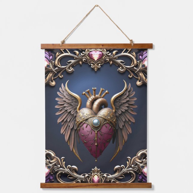 Victorian Gothic Wedding Collection Hanging Tapestry (Front)