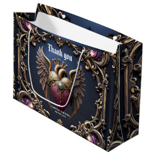 Victorian Gothic Wedding Collection Large Gift Bag