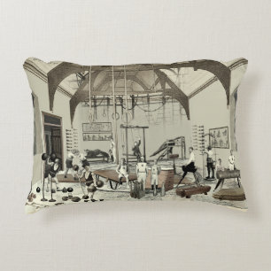 Victorian Gym Accent Pillow