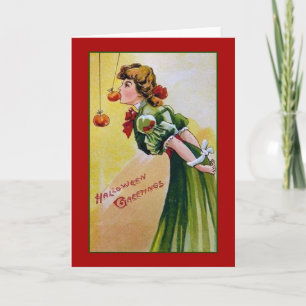 Victorian Halloween Greeting Card