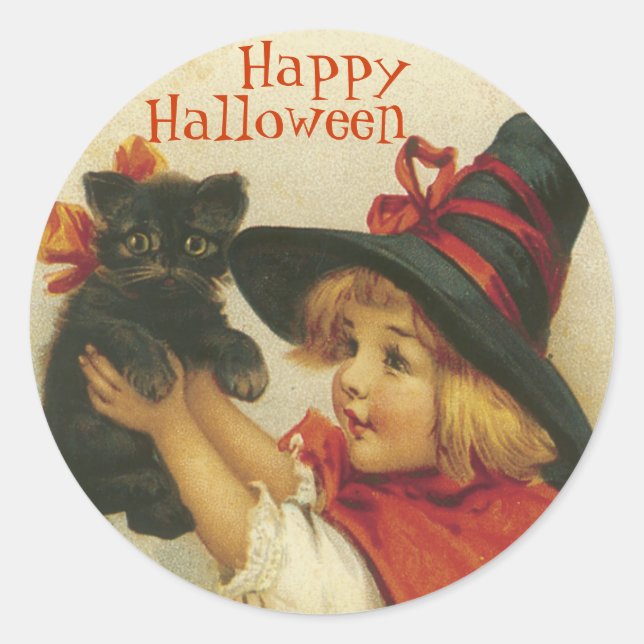 Victorian Halloween Stickers (Front)