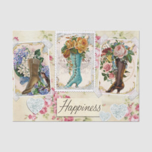 Victorian Happiness Tissue Paper