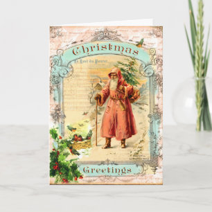Victorian Holiday Card
