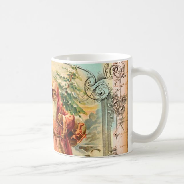 Victorian Holiday Coffee Mug (Right)