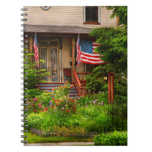 Victorian House - Cranford NJ - Victorian cottage Notebook