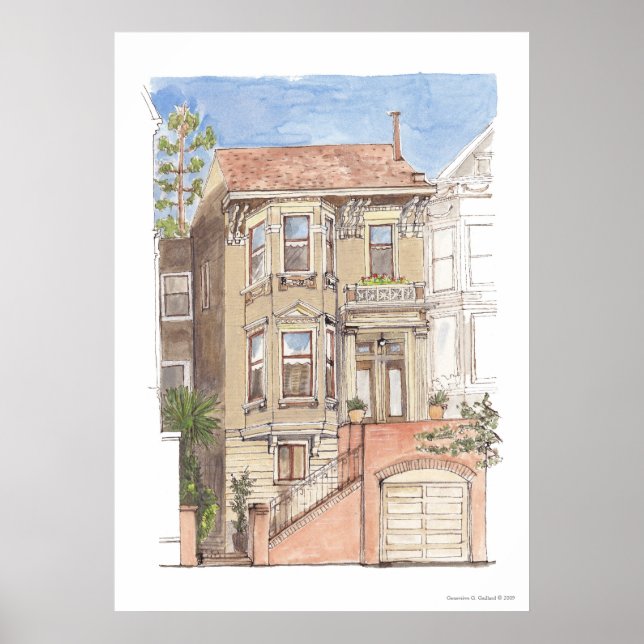 Victorian house poster (Front)