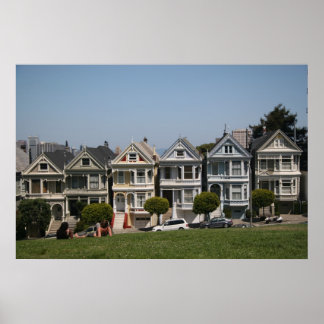 Victorian Houses Poster