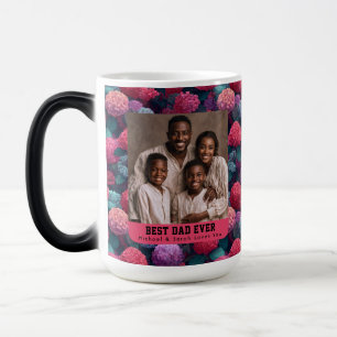 Victorian Hydrangea Flower Father Day Travel Tea Magic Mug