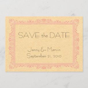 Victorian Lace Save the Date
