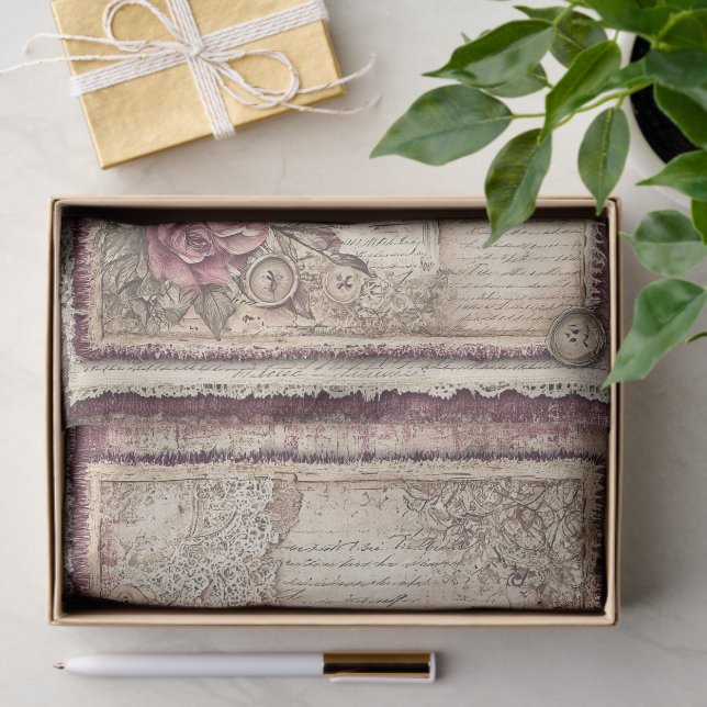 Victorian & Lace  Tissue Paper (Gift)