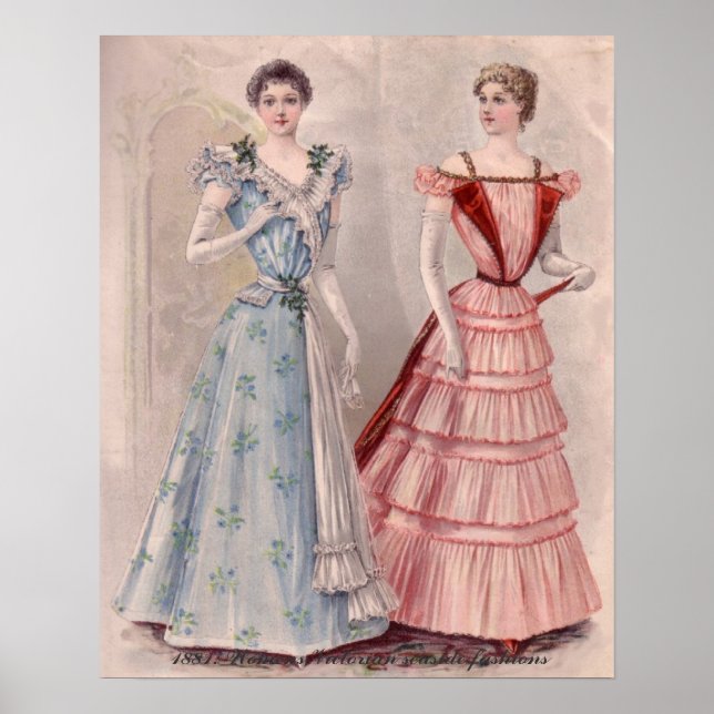 Victorian Ladies House Style In Catalogue Posters (Front)