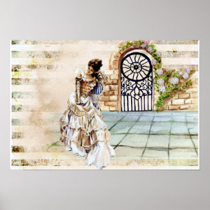 Victorian Lady Poster