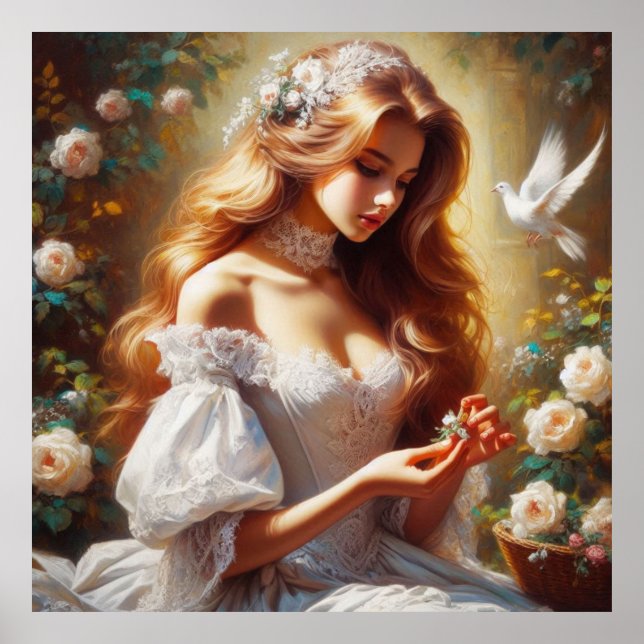 Victorian Lady Poster (Front)