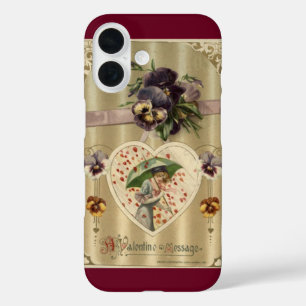 Victorian Lady Vintage Valentine iPhone 16 Case