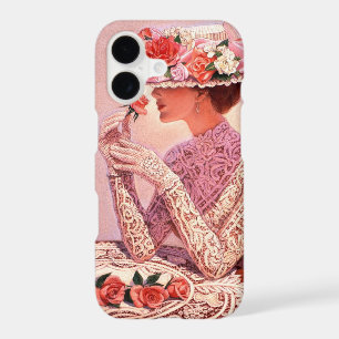 Victorian Lady with Rose iPhone 7 Case