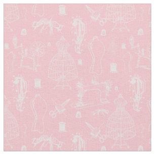 victorian mannequin antique sewing machine pink fabric