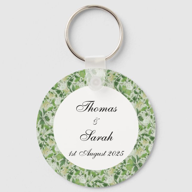 Victorian Meadow Keychain (Front)