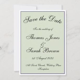 Victorian Meadow Save The Date
