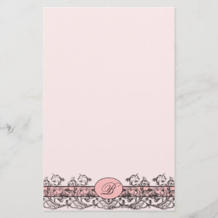 Victorian Monogram Stationery