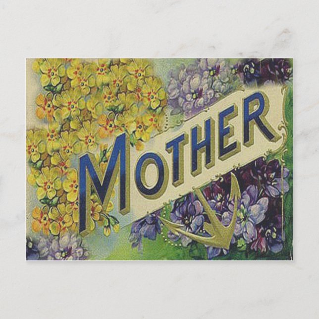 Victorian Mother's Day Card (Front)