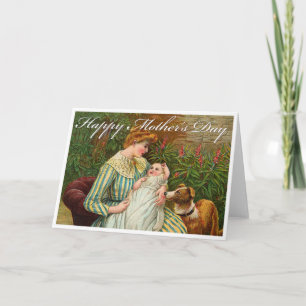 Victorian Mothers Day Card