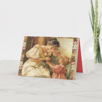 Victorian Mother's Day Card
