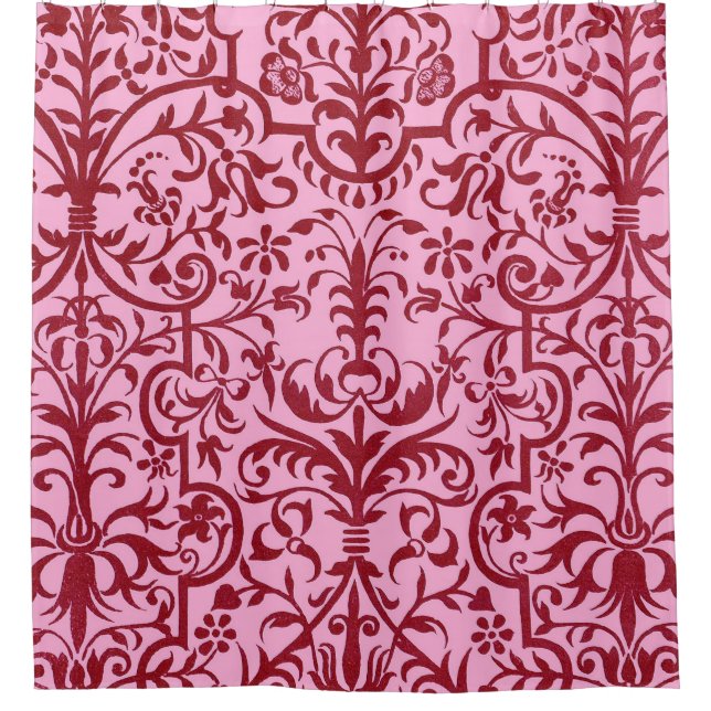 Victorian motif in pink (Front)
