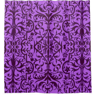 Victorian motif in purple