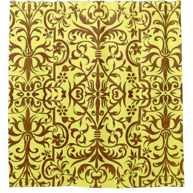 Victorian motif in yellow (Front)