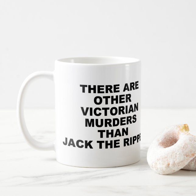 Victorian Murderers Mug (With Donut)